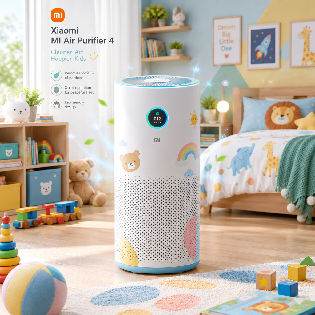 Xiaomi Smart Air Purifier MI 4 Room Air Purifier (White)