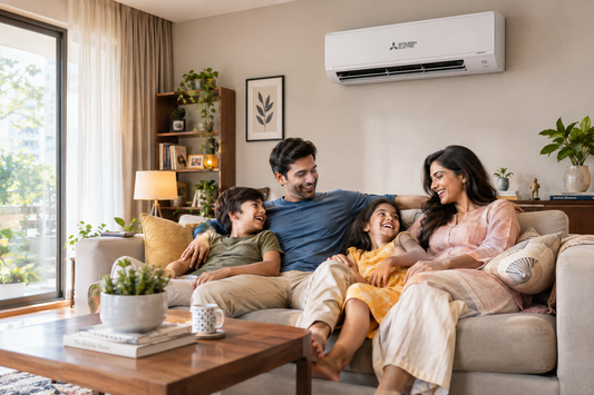 Mitsubishi Electric 1.9 Ton 3 Star Inverter Split AC MSY-AMZ22VF-DAI-KT, White)