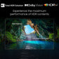 TOSHIBA 55M450RP 139 cm (55 inch) QLED Ultra HD (4K) Smart VIDAA TV with Quantum Dot Color| Dolby Vision Atmos| 4K AI Upscalar (55M450RP)