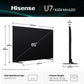 Hisense 85U7Q 216 cm (85 inch) Ultra HD (4K) Mini LED Smart VIDAA TV with 2.1CH Audio System Tuned by DEVALET, Native 144 Refresh Rate, Dolby Vision Atmos (85U7Q)