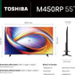TOSHIBA 55M450RP 139 cm (55 inch) QLED Ultra HD (4K) Smart VIDAA TV with Quantum Dot Color| Dolby Vision Atmos| 4K AI Upscalar (55M450RP)