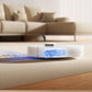 DREAME D10 Plus Gen 2 Robot Vacuum and Self-Emptying with 90-Day Dust Storage, 6,000Pa Suction for Carpets & Pet Hair, LiDAR Smart Navigation, 285-Min Runtime, Multi-Floor Mapping, White