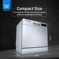 Voltas Beko DT8S Free Standing 8 Place Settings Dishwasher