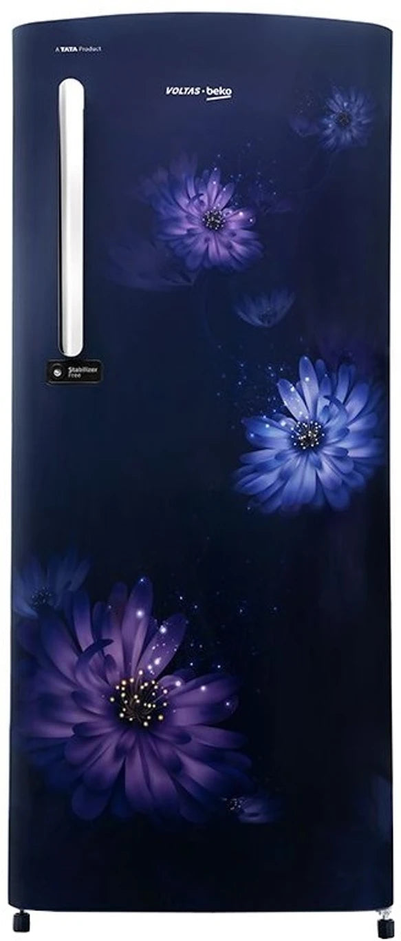 Voltas Beko 210 L Direct Cool Single Door 1 Star (Dahlia Blue, RDC245D1 ) Refrigerator