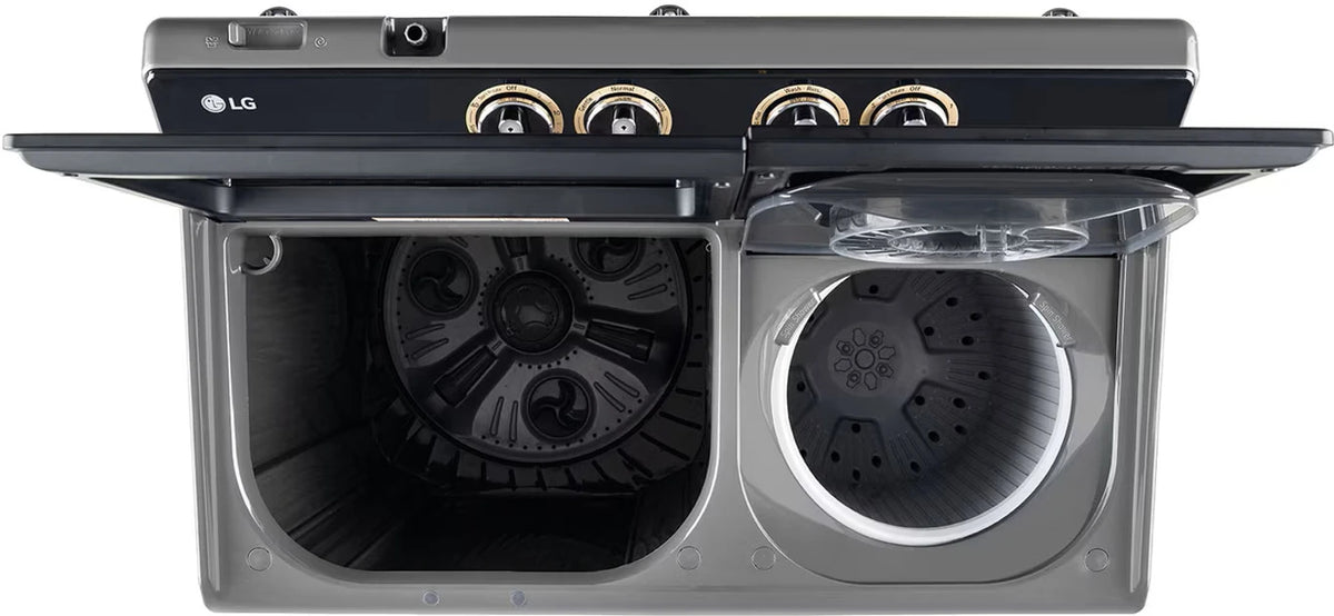 LG 9 kg Semi Automatic Top Load Black (PX900H7SK4Z) 5 STAR RATING