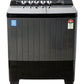 Voltas Beko 12 kg Semi Automatic Top Load Black, Grey (WTT120UPA)